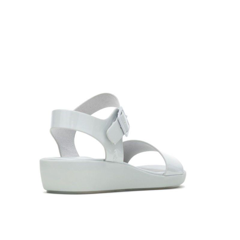 Women's Brite Jells Quarter Strap Sandal Hush Puppies Vapor Grey