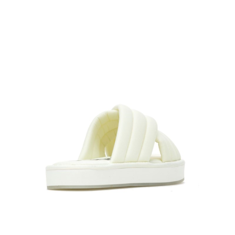 Women's Sunshine Slide Sandal Hush Puppies Vanilla Cream