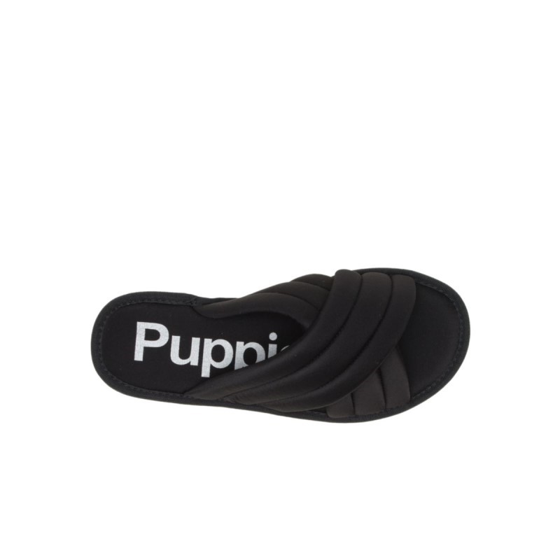 Women's Sunshine Slide Sandal Hush Puppies Bold Black