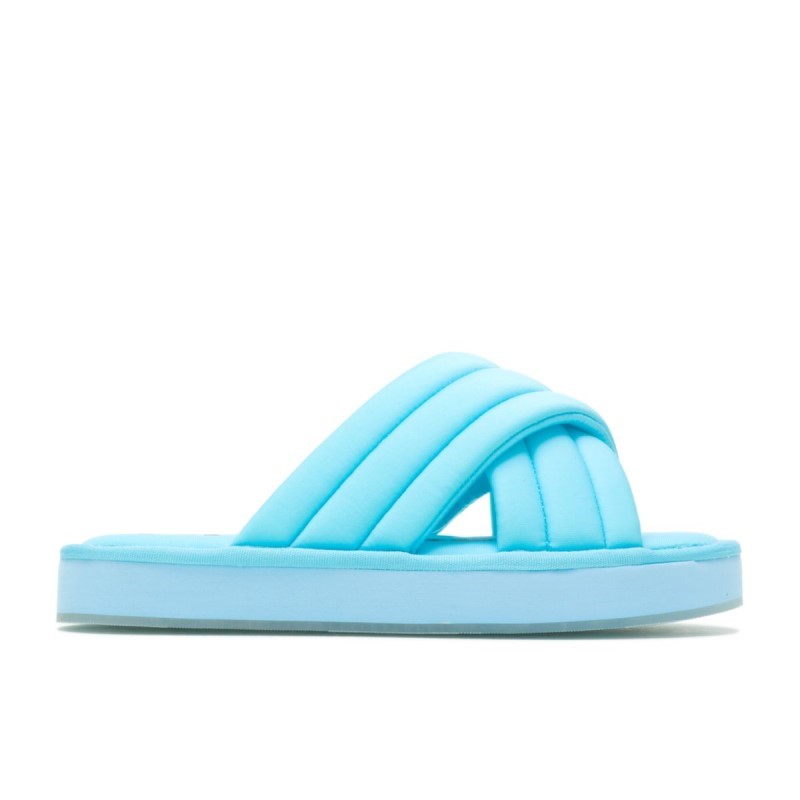 Women's Sunshine Slide Sandal Hush Puppies Maui Blue