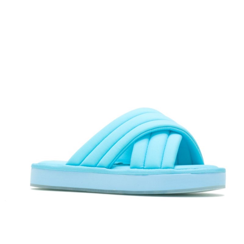 Women's Sunshine Slide Sandal Hush Puppies Maui Blue