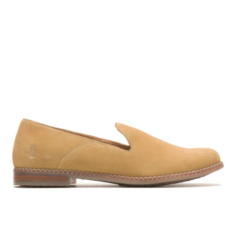 Women's Wren Slip On Hush Puppies Tan Suede