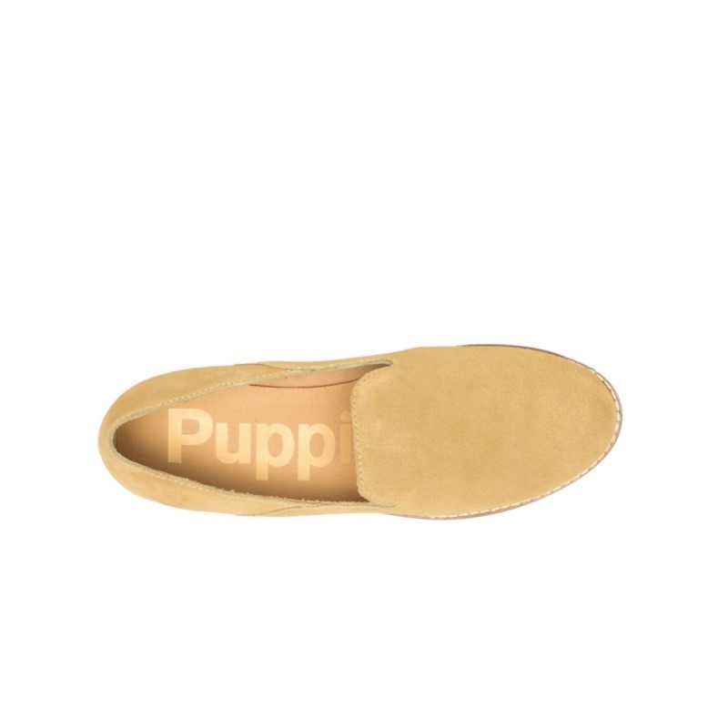 Women's Wren Slip On Hush Puppies Tan Suede