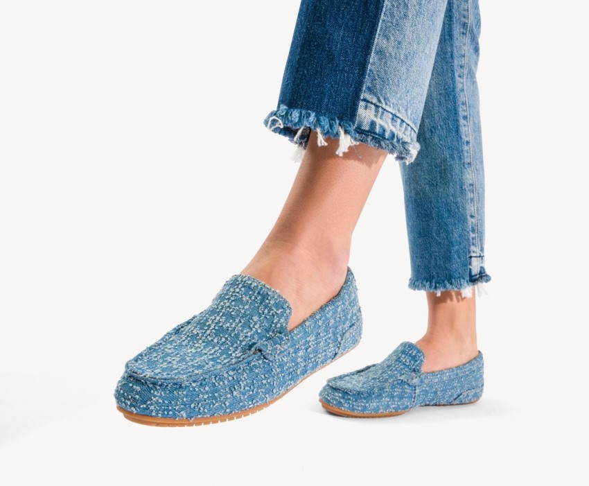 Women's Cora Loafer Hush Puppies Denim Textile