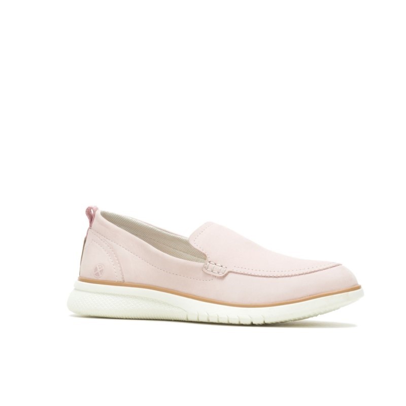 Women's Advance Loafer Hush Puppies Dusty Pink Nubuck