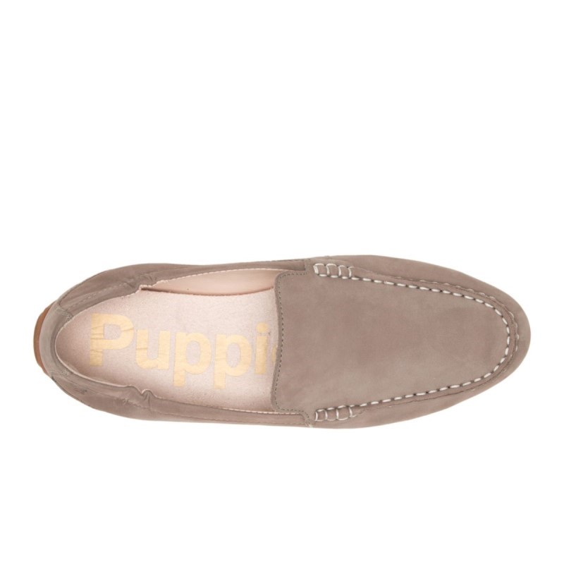 Women's Cora Loafer Hush Puppies Taupe Nubuck