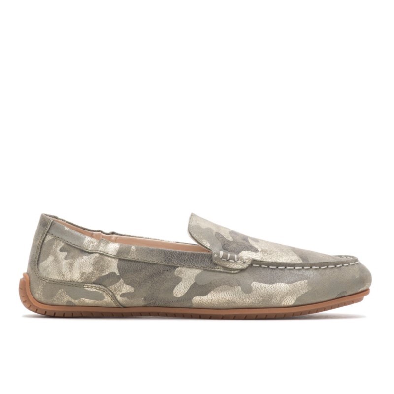 Women's Cora Loafer Hush Puppies Camo Metallic Suede