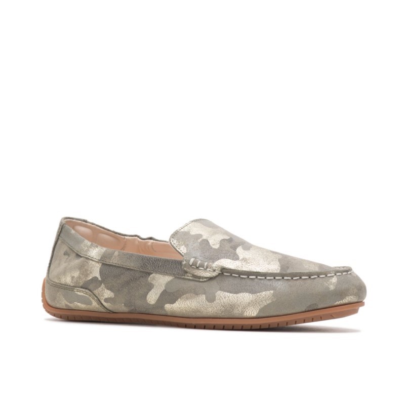 Women's Cora Loafer Hush Puppies Camo Metallic Suede