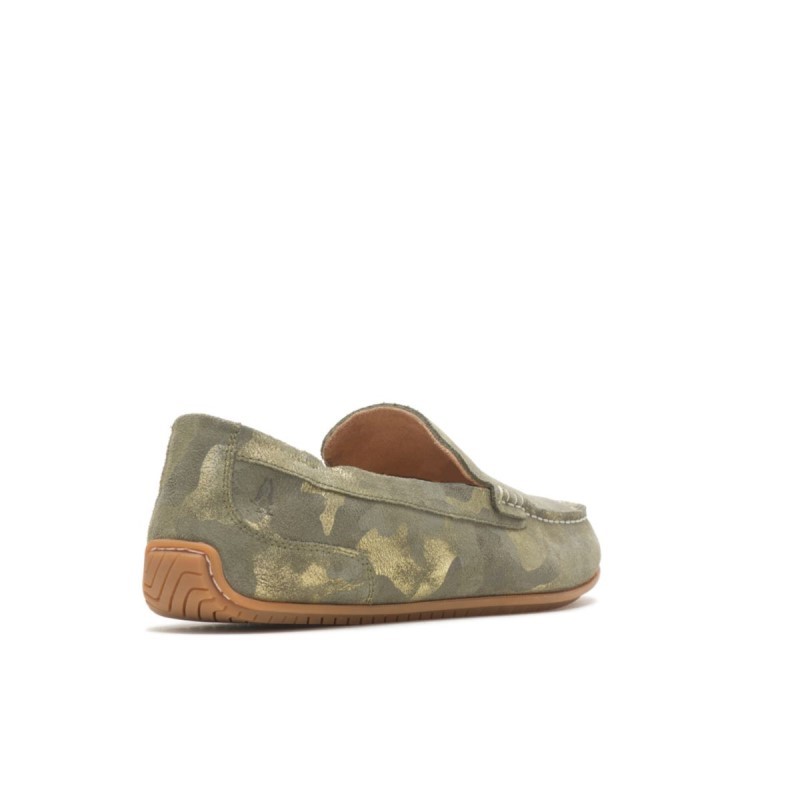 Women's Cora Loafer Hush Puppies Camo Metallic Suede