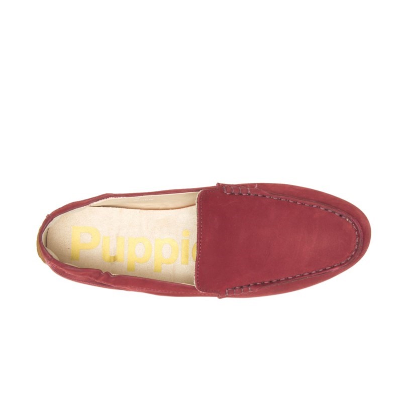 Women's Cora Loafer Hush Puppies Rhubarb Red Nubuck