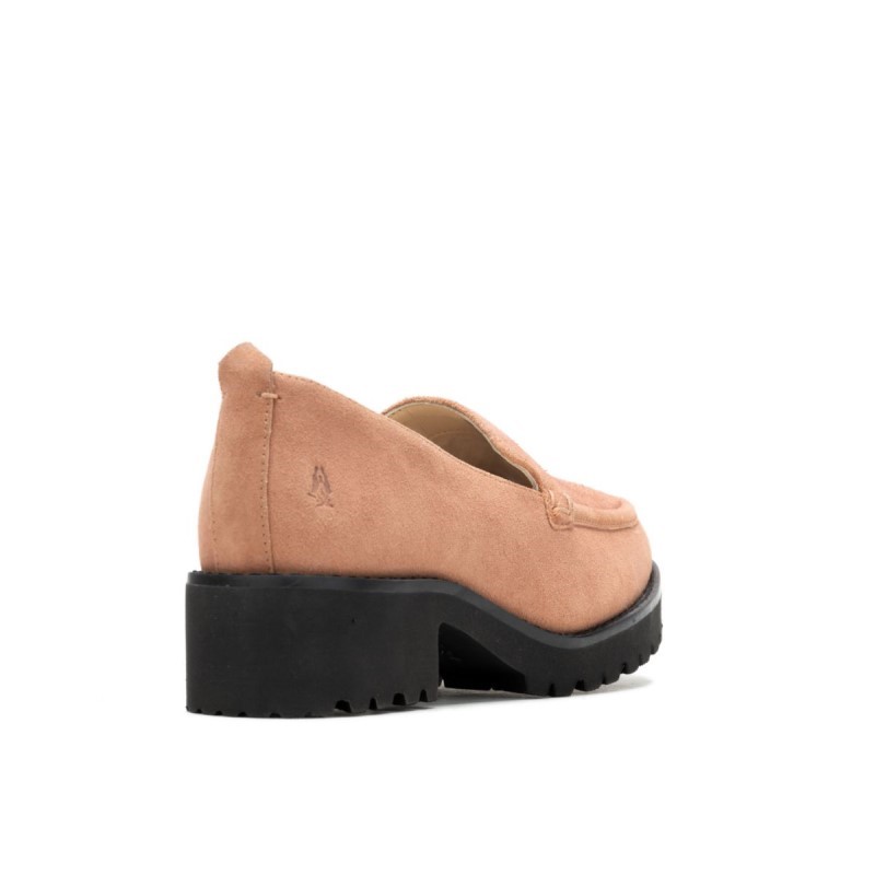 Women's Lucy Loafer Hush Puppies Coral Blush Suede