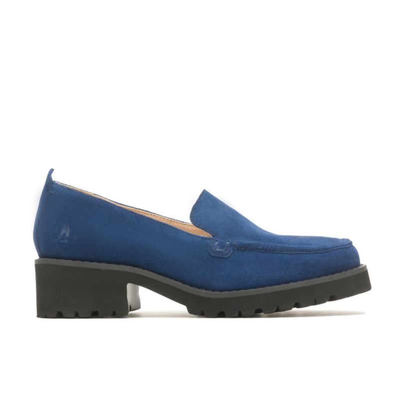 Women's Lucy Loafer Hush Puppies Denim Blue Suede