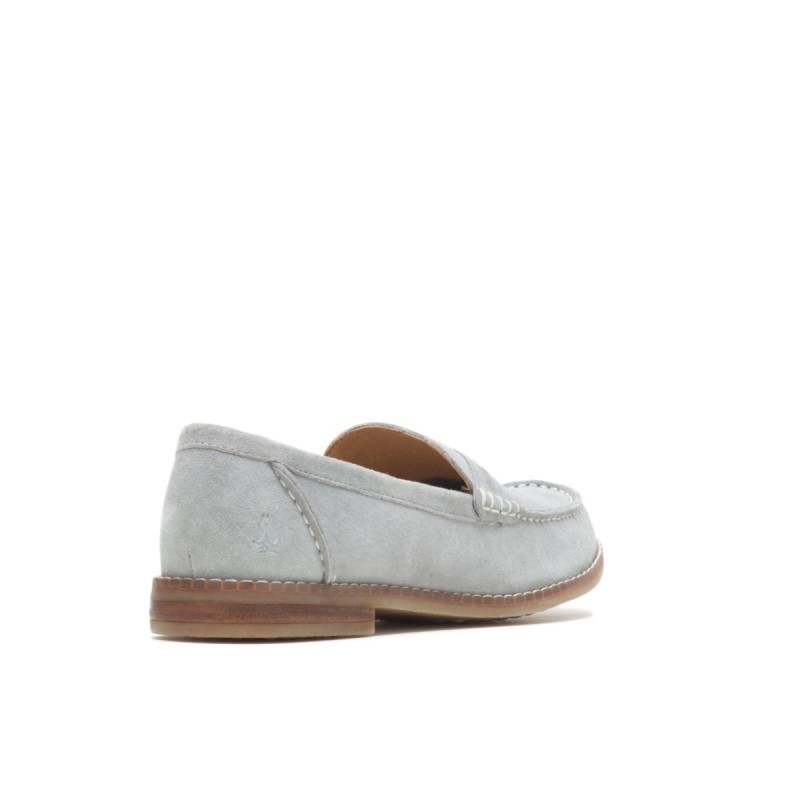 Women's Wren Loafer Hush Puppies Frost Grey Suede