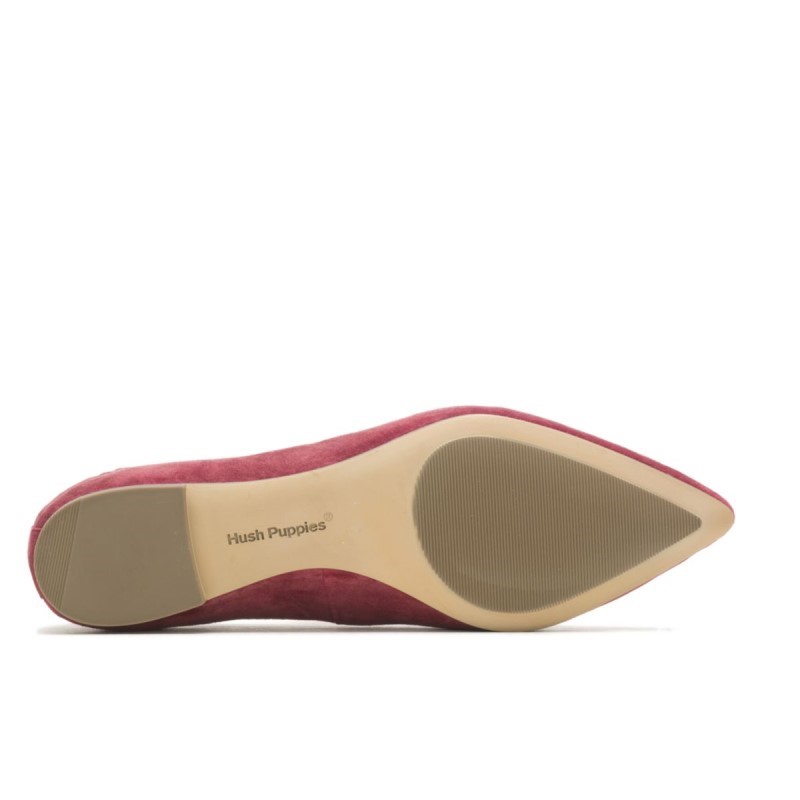 Women's Hazel Pointe Flat Hush Puppies Rhubarb Red