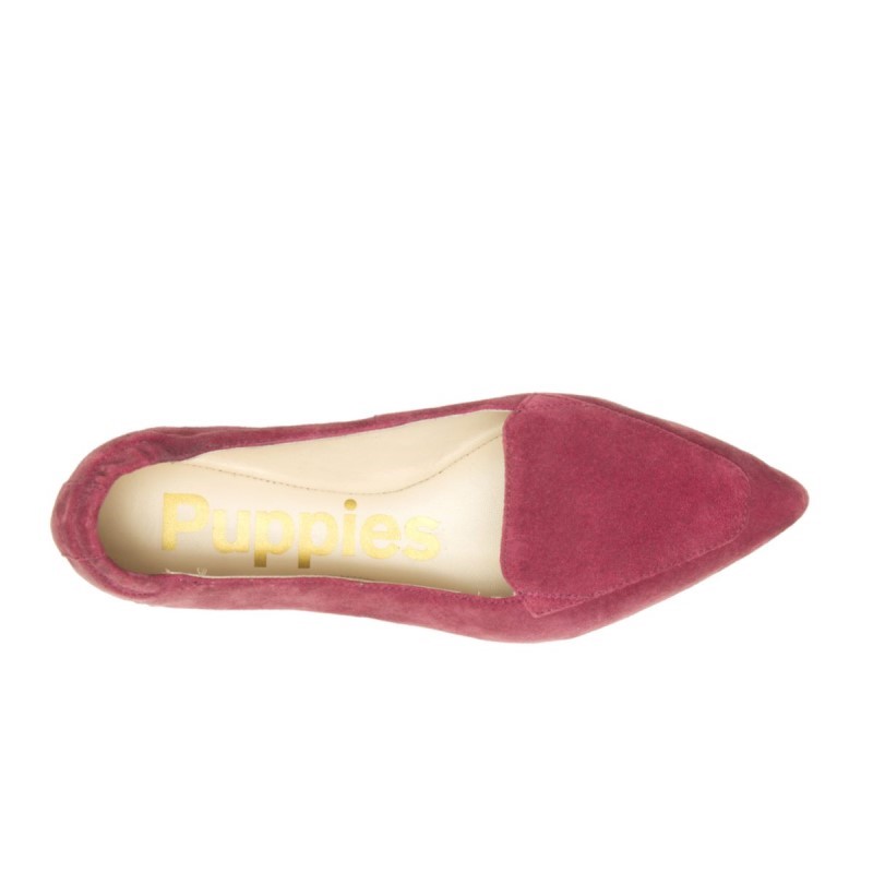 Women's Hazel Pointe Flat Hush Puppies Rhubarb Red