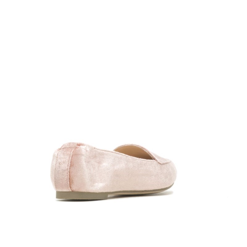 Women's Hazel Pointe Flat Hush Puppies Coral Blush Velvet