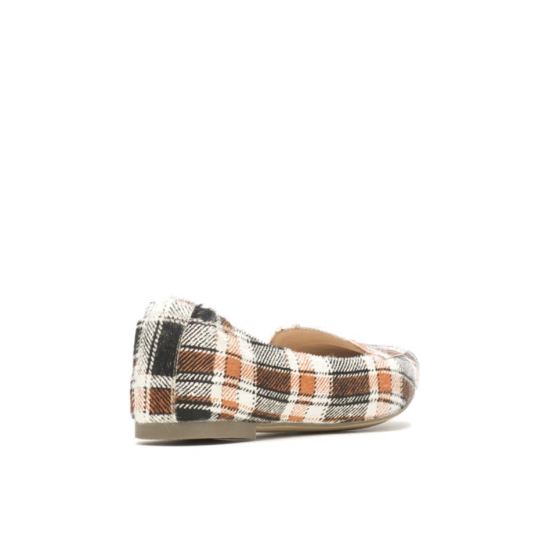 Women's Hazel Pointe Flat Hush Puppies Retro Plaid