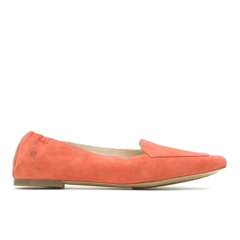 Women's Hazel Pointe Flat Hush Puppies Ginger Spice Suede