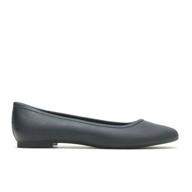 Women's Brite Pops Flat Hush Puppies Black