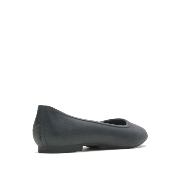 Women's Brite Pops Flat Hush Puppies Black