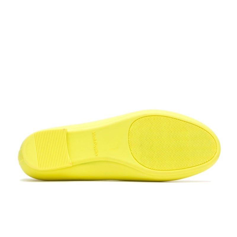 Women's Brite Pops Flat Hush Puppies Electric Yellow