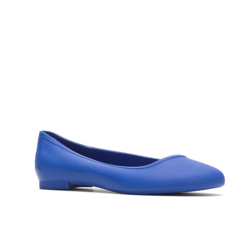 Women's Brite Pops Flat Hush Puppies Blue Violet