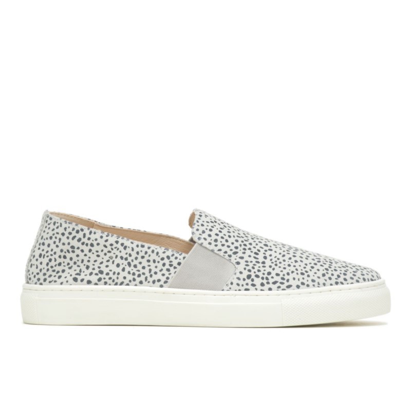 Women's Noelle Slip On Hush Puppies Snow Leopard Suede