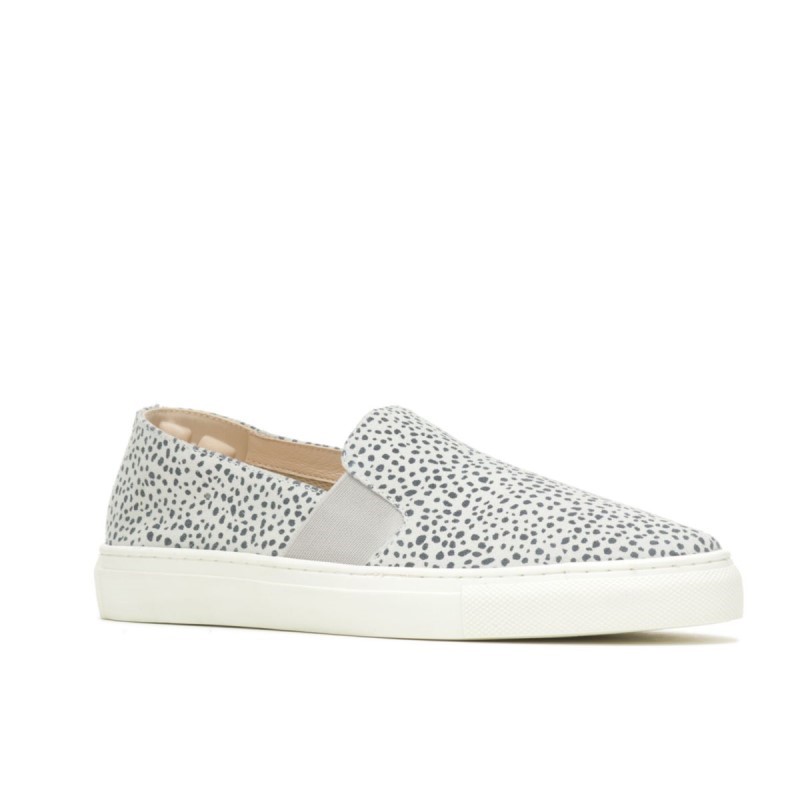 Women's Noelle Slip On Hush Puppies Snow Leopard Suede