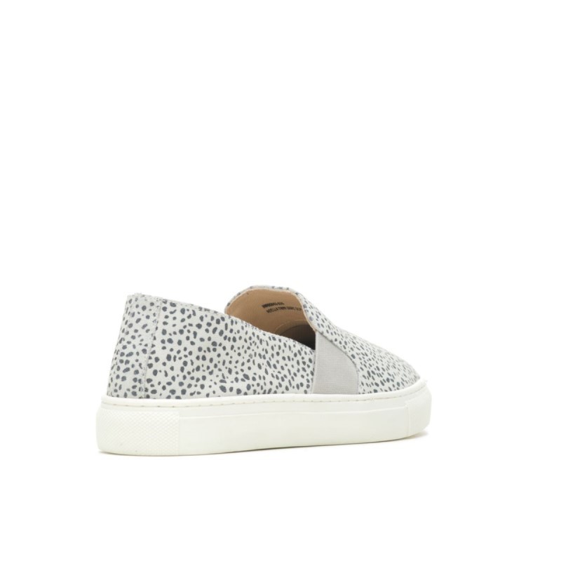 Women's Noelle Slip On Hush Puppies Snow Leopard Suede