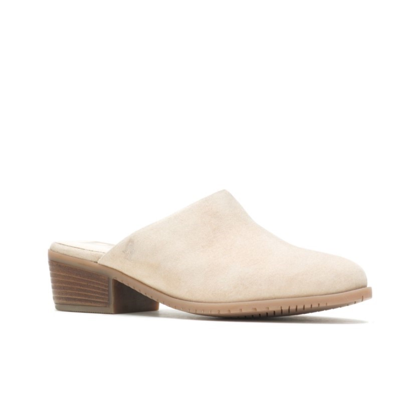 Women's Sienna Mule Hush Puppies Soft Sand Suede