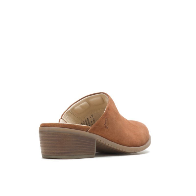 Women's Sienna Mule Hush Puppies Rust Tan Suede