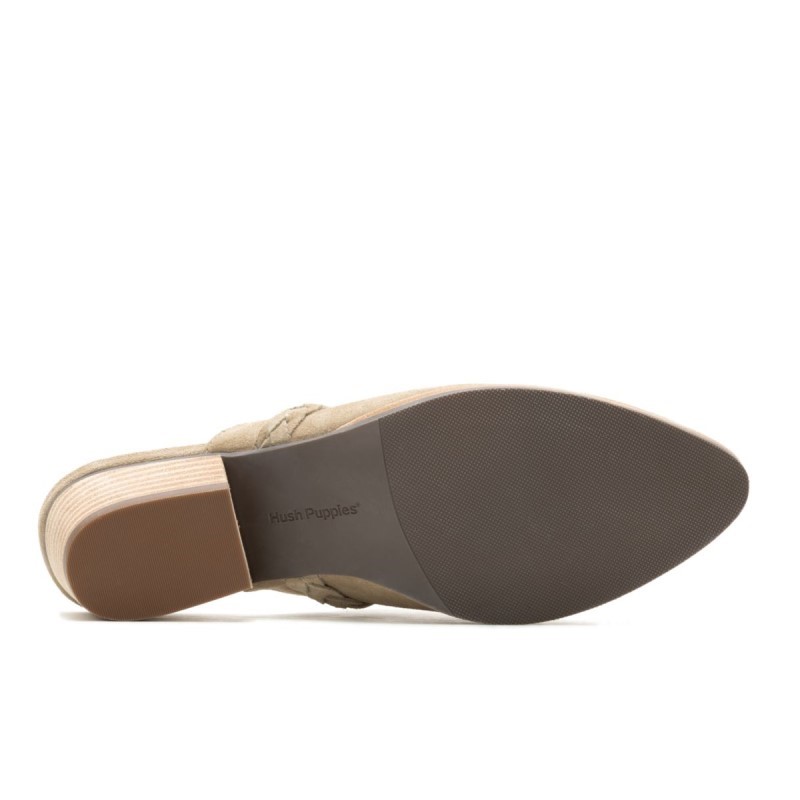 Women's Sierra Braid Mule Hush Puppies Taupe