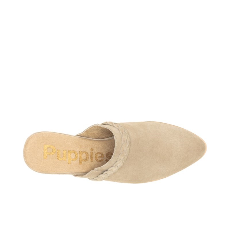 Women's Sierra Braid Mule Hush Puppies Taupe