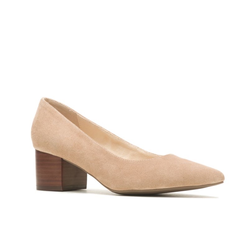 Women's Sofie Pump Hush Puppies Tan Nubuck