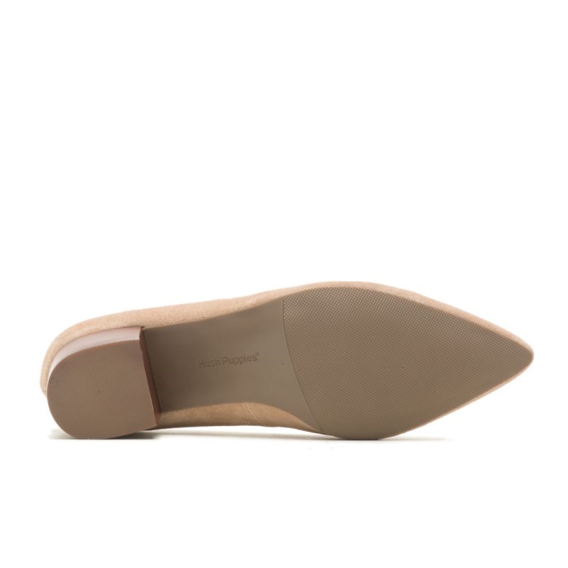 Women's Sofie Pump Hush Puppies Tan Nubuck