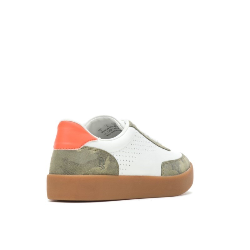 Women's Charlie Court Sneaker Hush Puppies Camo Multi Suede