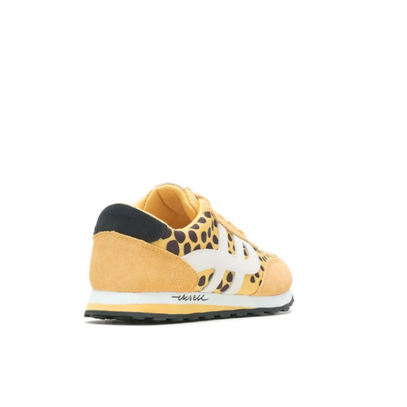 Women's Seventy8 Sneaker Hush Puppies Yellow Multi Suede