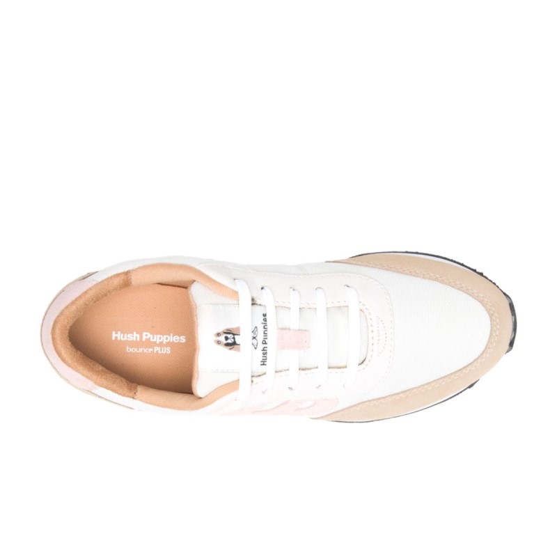 Women's Seventy8 Sneaker Hush Puppies Pale Blush Suede