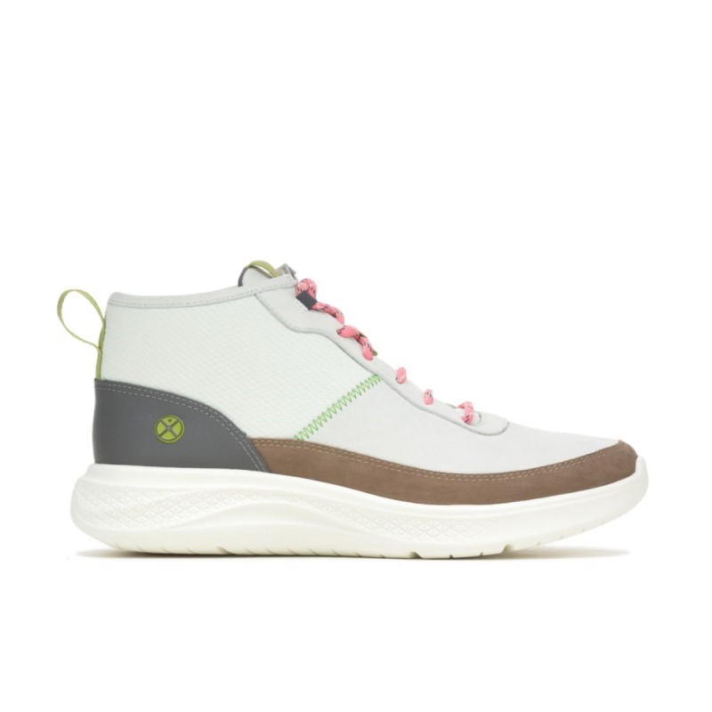 Women's Elevate Chukka Hush Puppies Vanilla Cream Nubuck