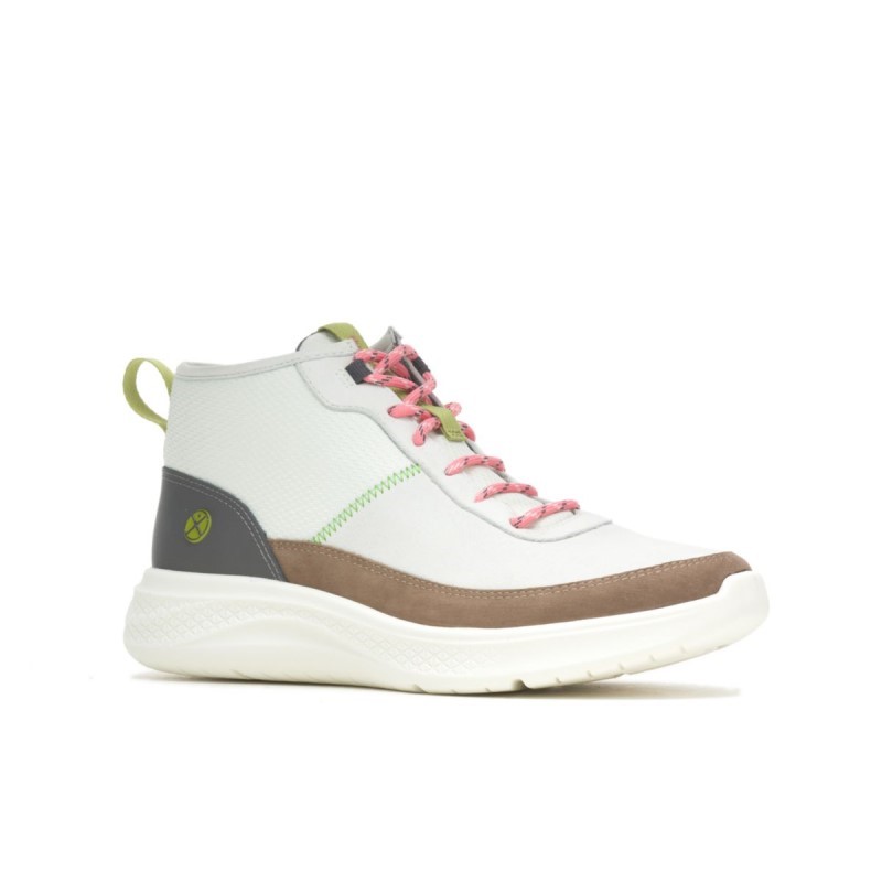 Women's Elevate Chukka Hush Puppies Vanilla Cream Nubuck