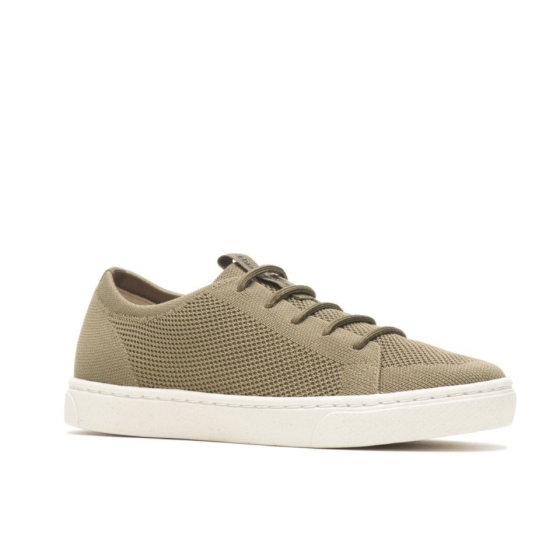 Women's The Good Low Top Sneaker Hush Puppies Earth Olive