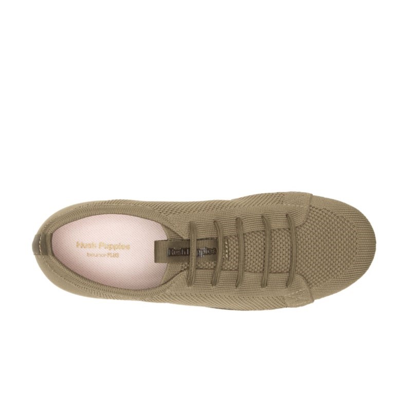 Women's The Good Low Top Sneaker Hush Puppies Earth Olive