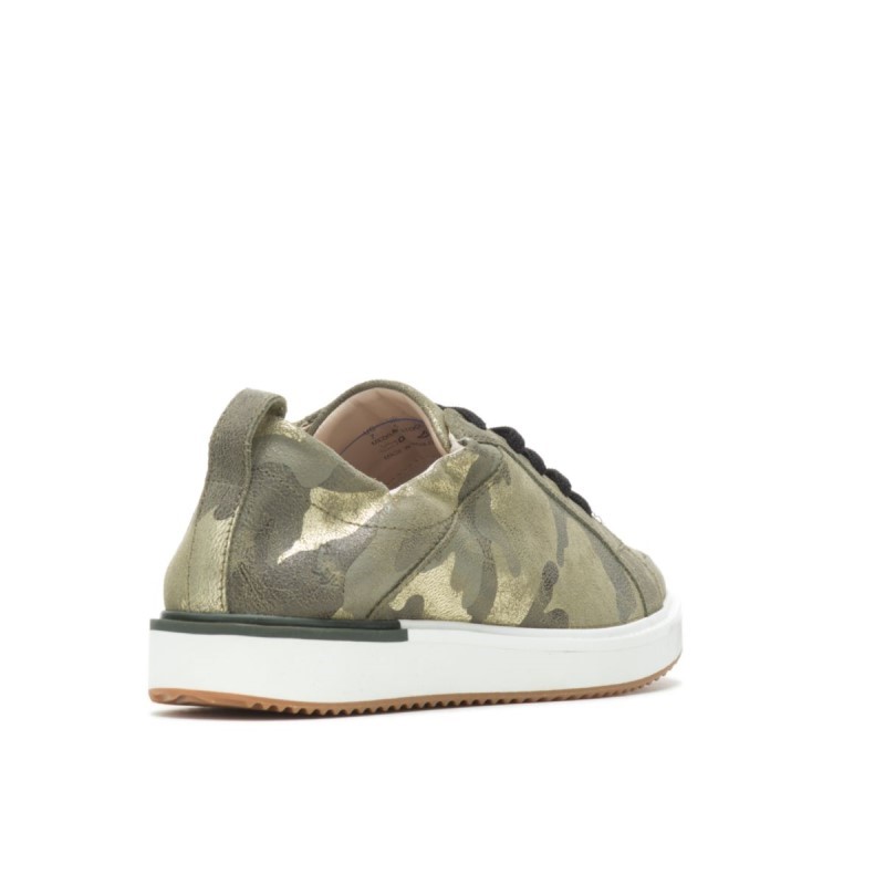 Women's Ryann Sneaker Hush Puppies Camo Metallic Suede