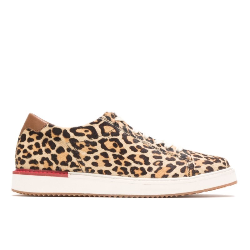 Women's Sabine Sneaker Hush Puppies Leopard Calf Hair