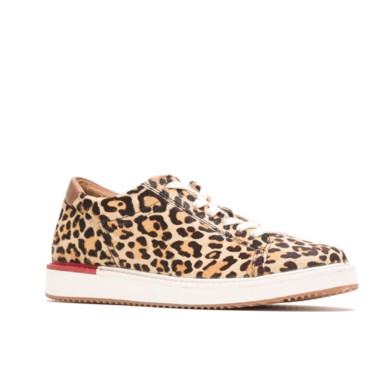 Women's Sabine Sneaker Hush Puppies Leopard Calf Hair