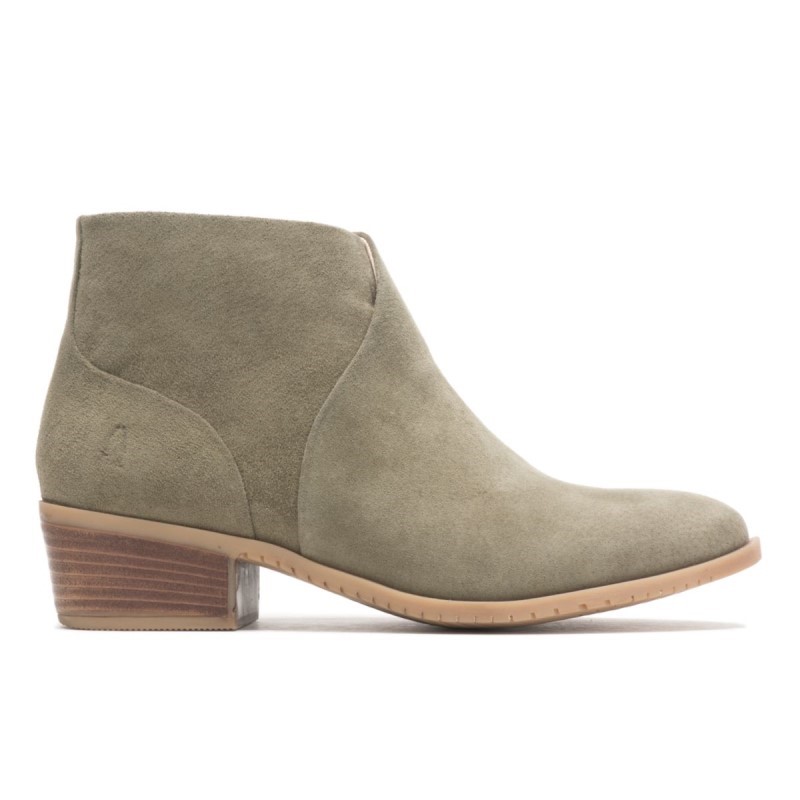 Women's Sienna Boot Hush Puppies Olive Suede