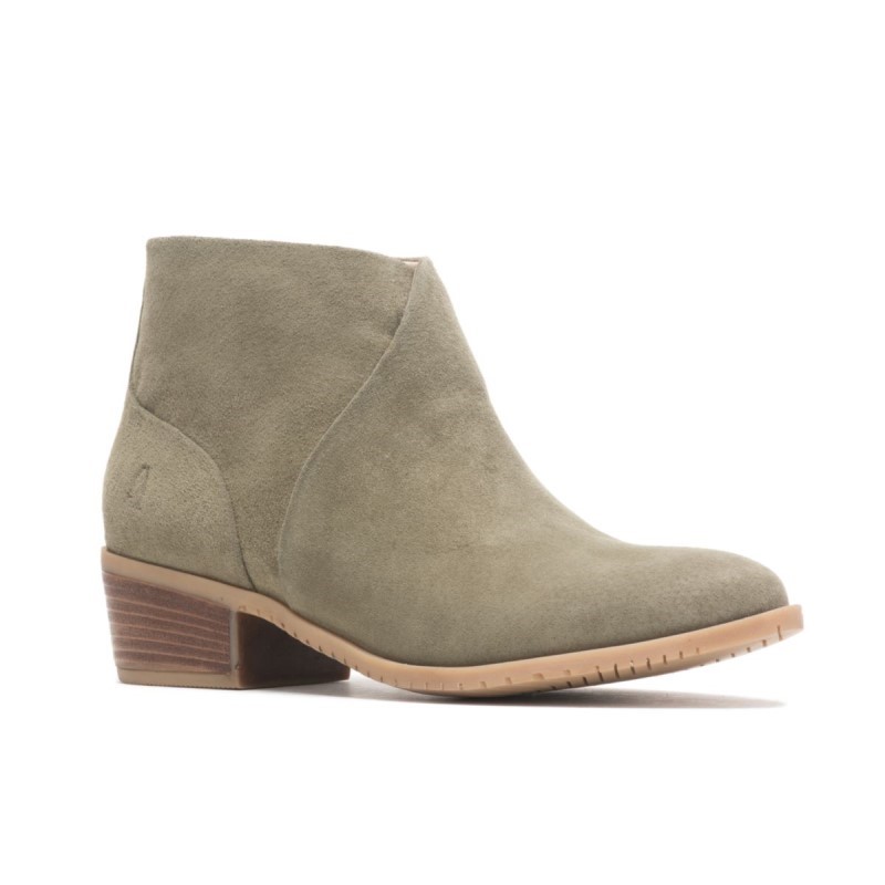 Women's Sienna Boot Hush Puppies Olive Suede