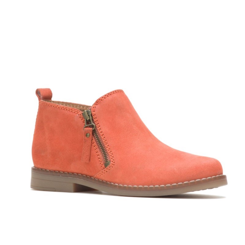 Women's Mazin Cayto Boot Hush Puppies Ginger Spice Suede