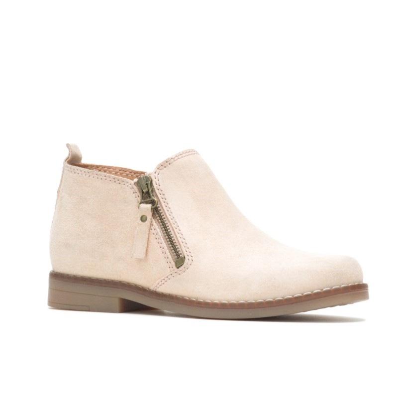 Women's Mazin Cayto Boot Hush Puppies Light Taupe Suede