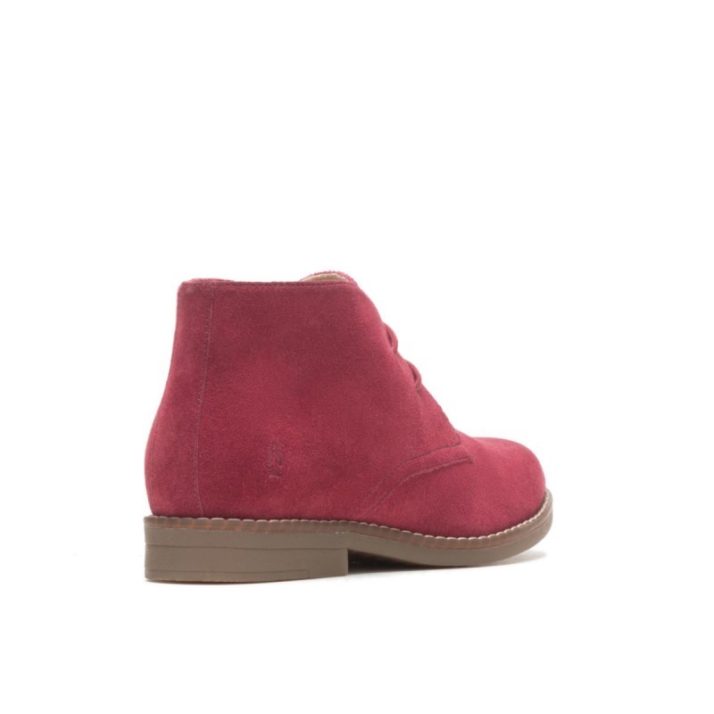 Women's Mazin Cayto Chukka Hush Puppies Rhubarb Red Suede